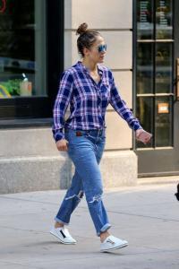 J Lo Plaid Shirt