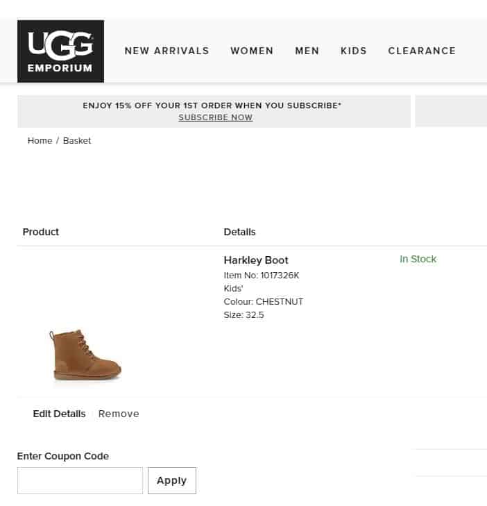 coupons for uggs